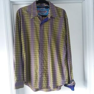 Robert Graham Mens XL sport shirt